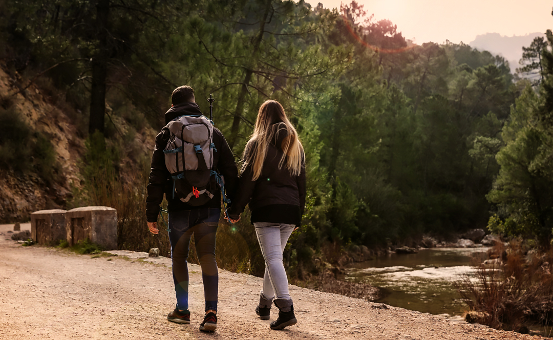Couple in Jim corbett national park